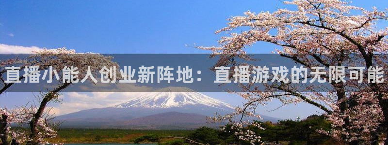 蓝冠娱乐登录地址：直播小能人创业新阵地：直播游戏的无限可能